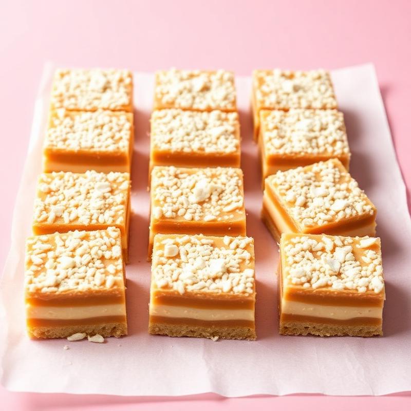 Pastel rectangular estandarizado hecho con el método